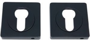 Накладка на целиндр KEDR R06 06-01 BLACK MAT ( чёрный матовый )